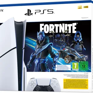 Pack Console PlayStation 5 - Fortnite Cobalt Star (modèle - Slim) (PS5)